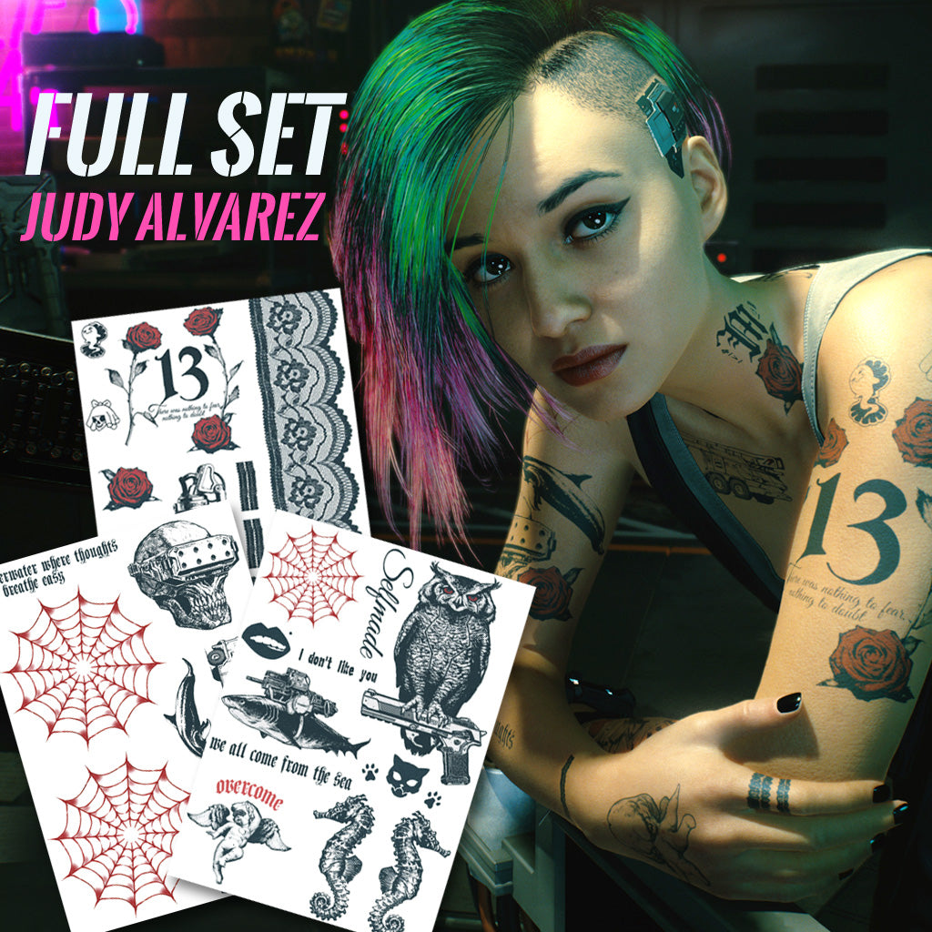 Judy alvarez tattoos